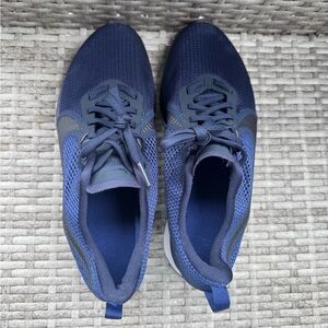 Navy Zoom Blue Athletic Sneakers